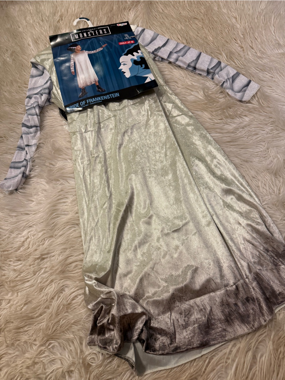 Girls bride of Frankenstein costume (E9)